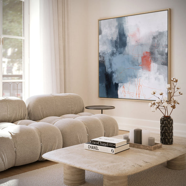 The Dynamic Harmony Abstract Art Print