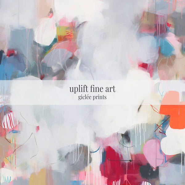 Vibrant Energy Abstract Art Print