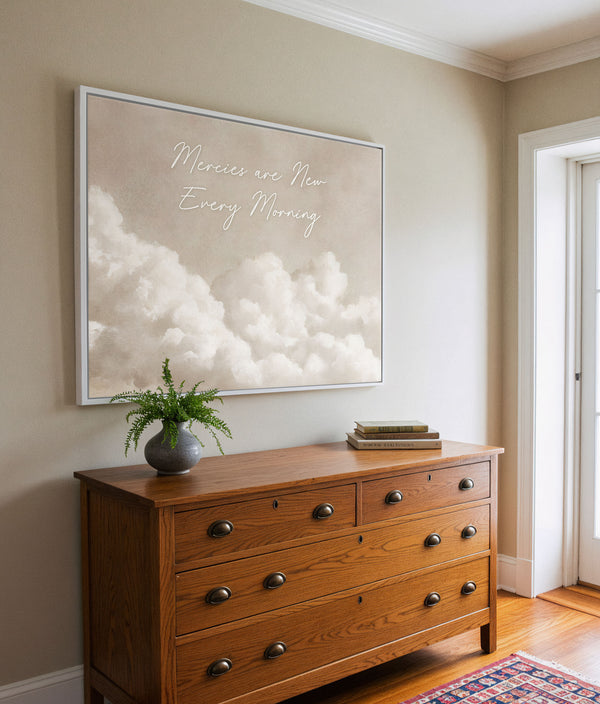 The Morning Mercies Cloudscape Art Print