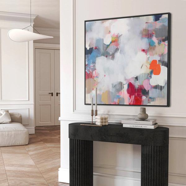 Vibrant Energy Abstract Art Print