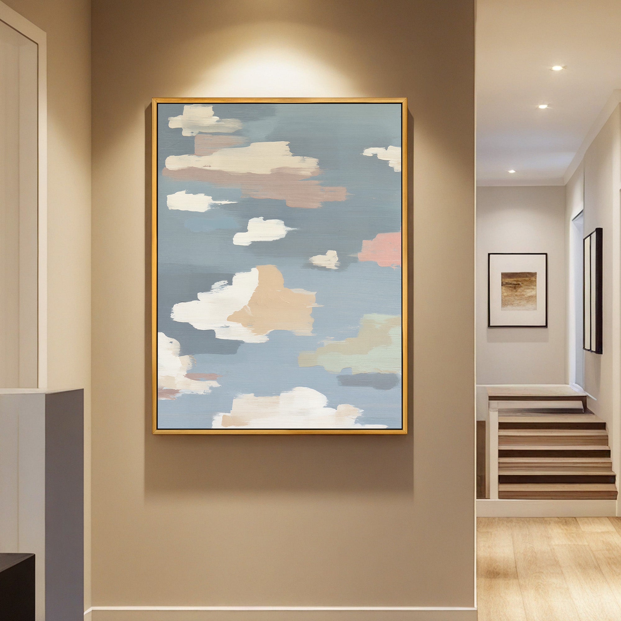 Storm's End Abstract Cloud Canvas Art Print