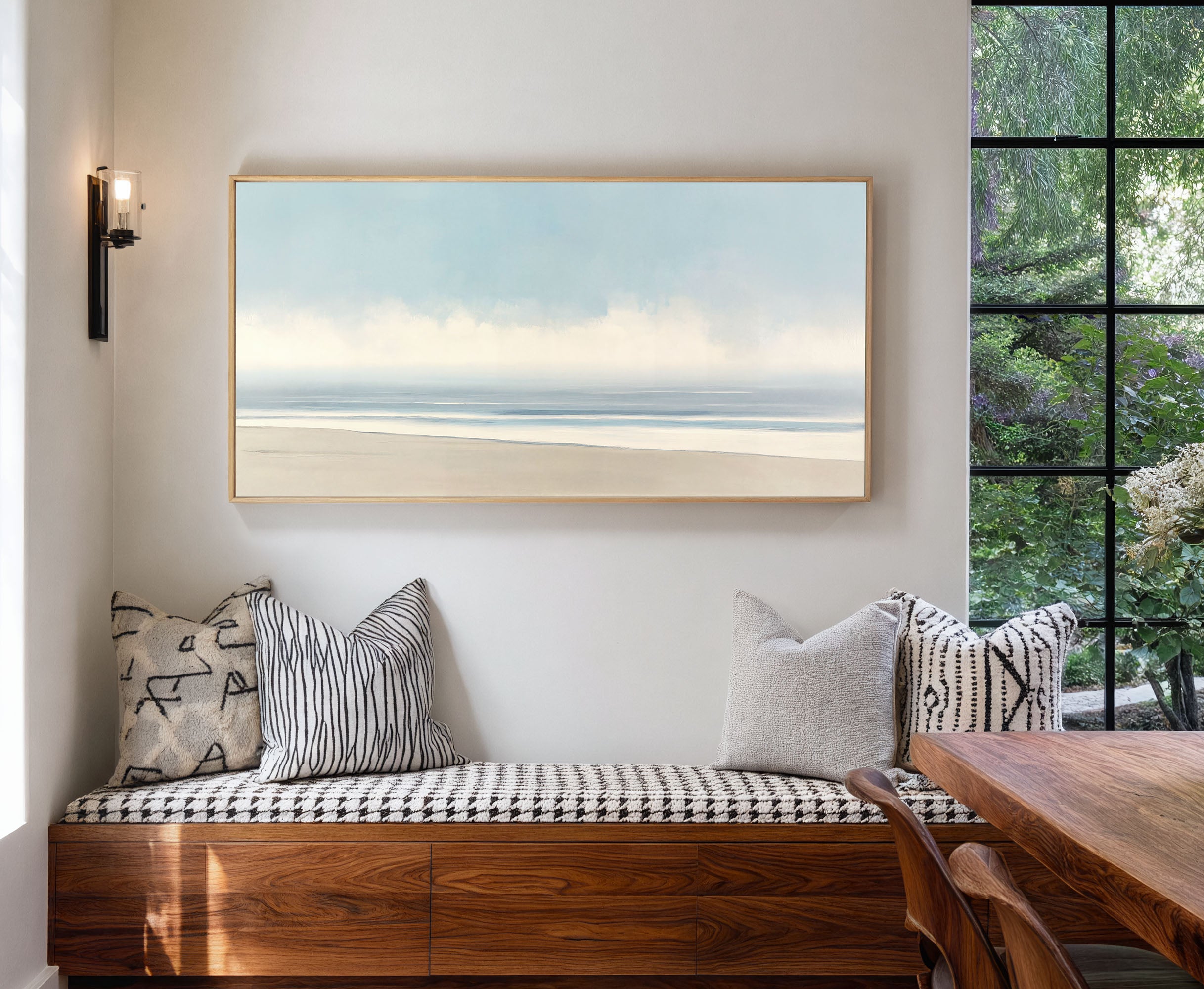 Impression sur toile de paysage désertique