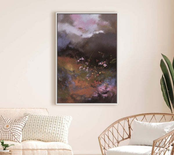 The Enigmatic Bloom Abstract Art Print