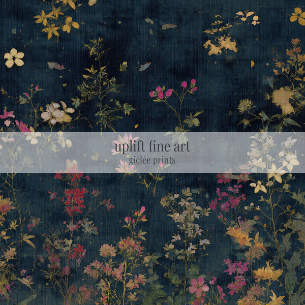 Moody Floral Wall Art Print