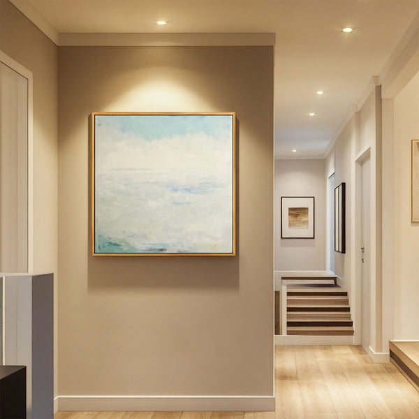 Horizon Whisper Abstract Landscape Art Print