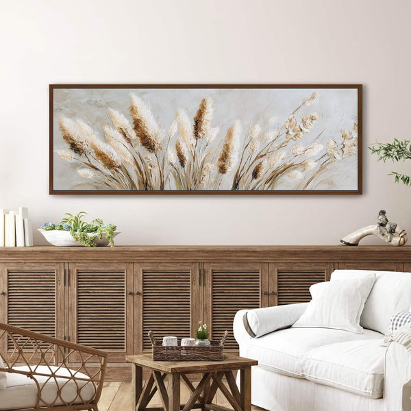 Leinwanddruck „Pampasgras“ (neutral)