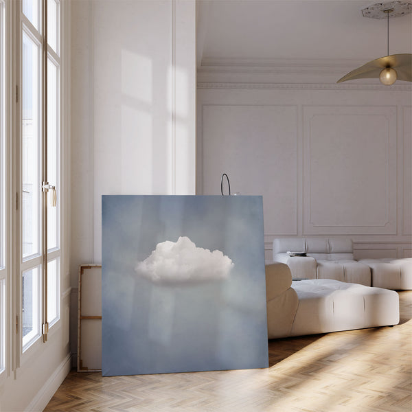 Soft Blue Cloud Canvas Wall Art