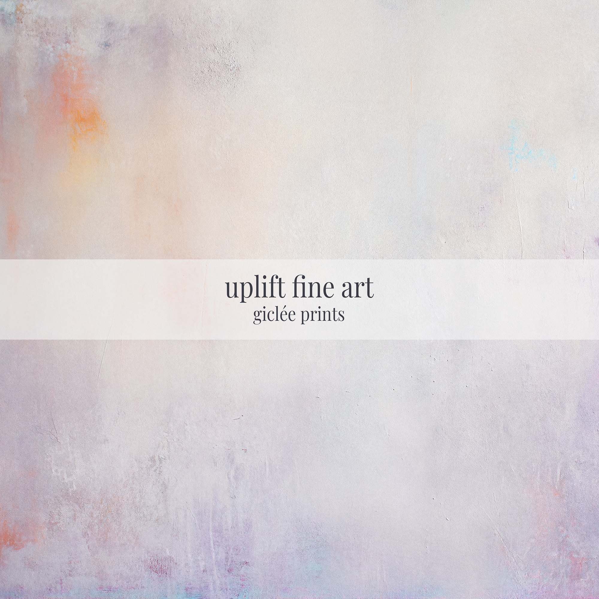 Soft Abstract Giclée Print - Whispers of Dawn