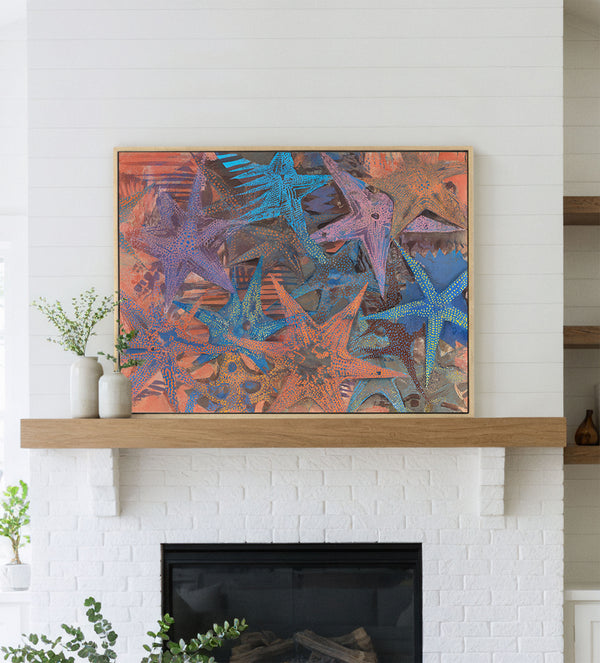 Starfish Giclée Art Print - Coastal Kaleidoscope