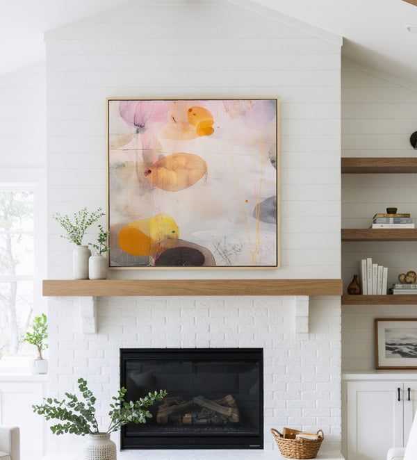 Ethereal Forms Abstract Art Print