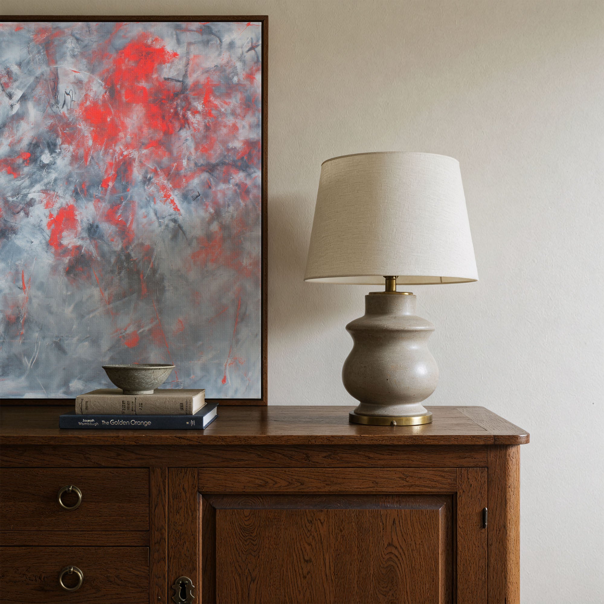 Molten Hues Abstract Art Print