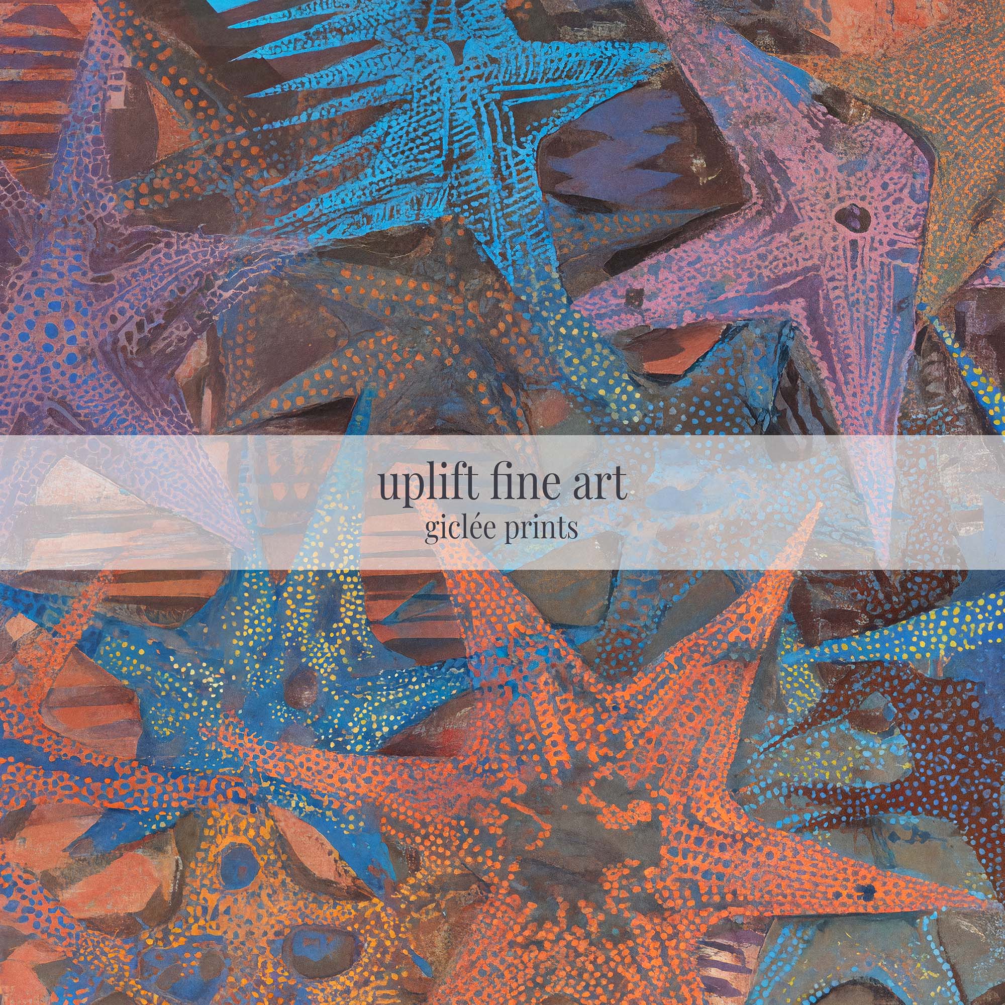 Starfish Giclée Art Print - Coastal Kaleidoscope