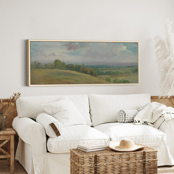 Rolling Hills - Vintage Canvas Wall Art