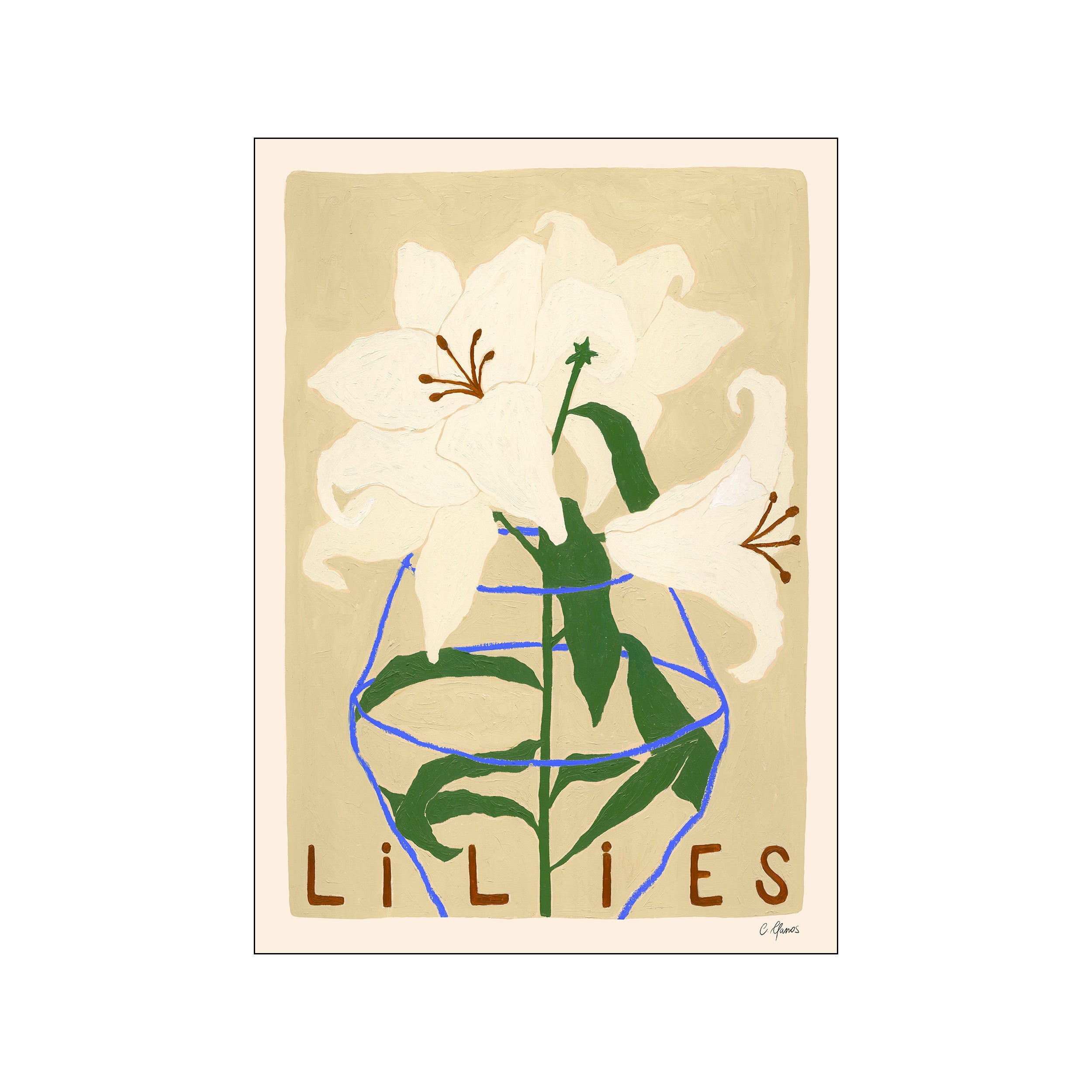 Lilies Art Print
