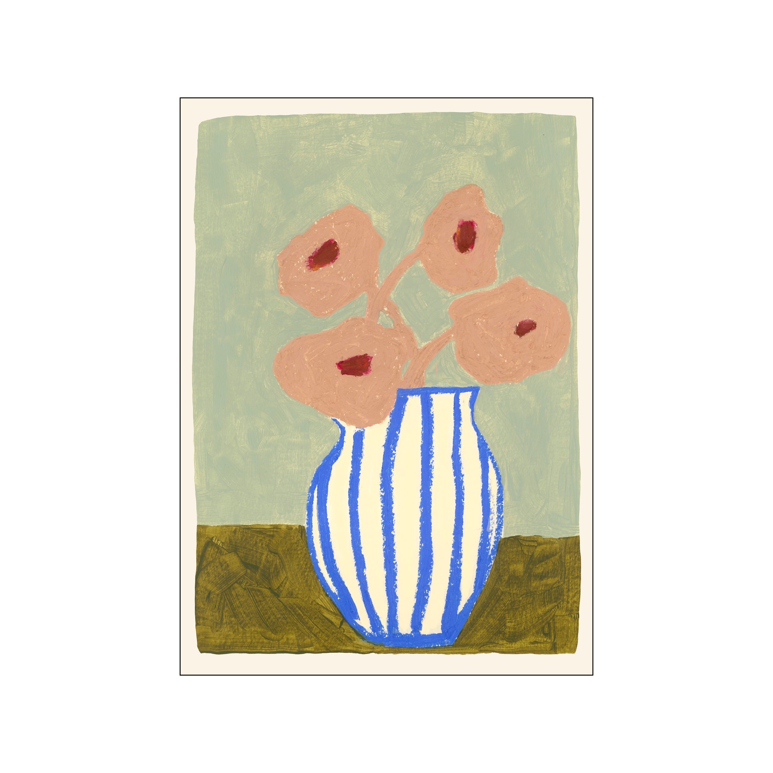 Pink Flowers Art Print