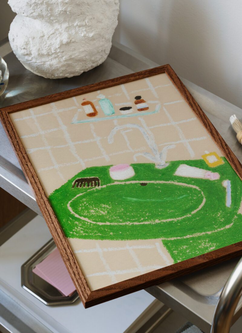 Bathroom Rituals Art Print