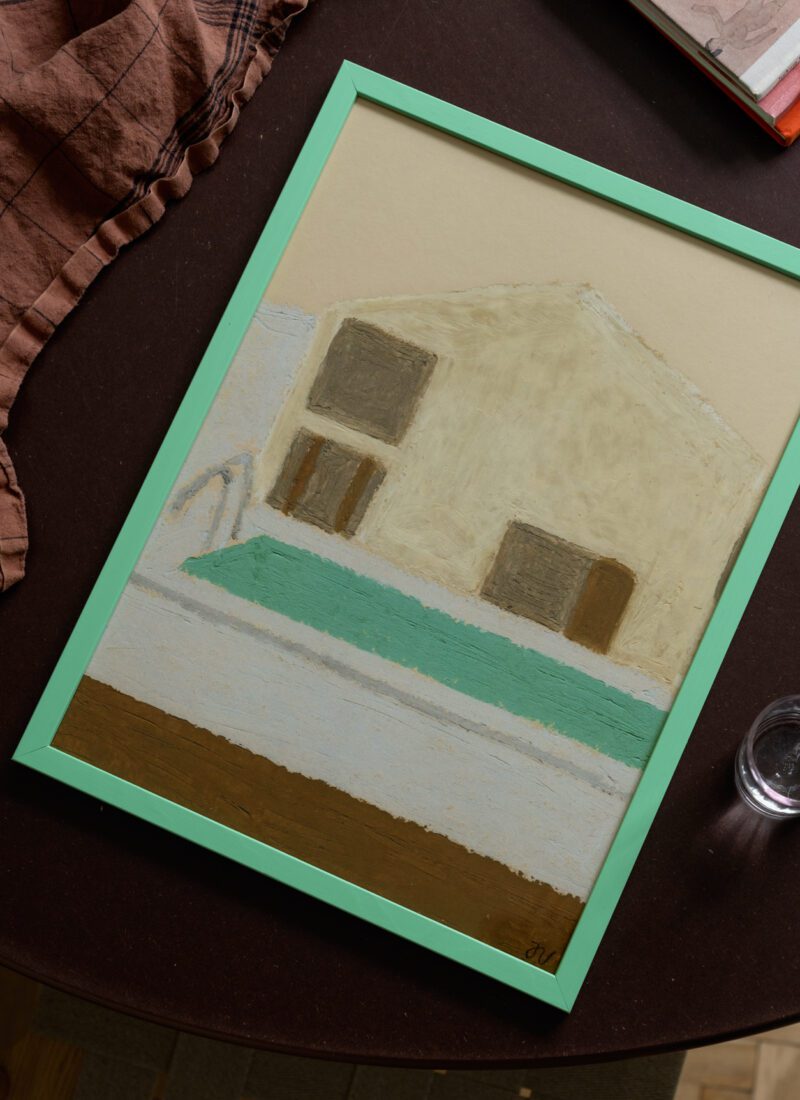 Hotel Swimming Pool Art Print