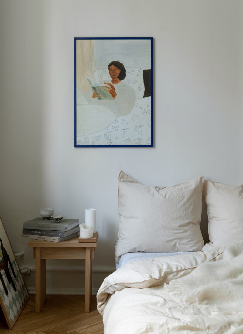 Morning Read Art Print