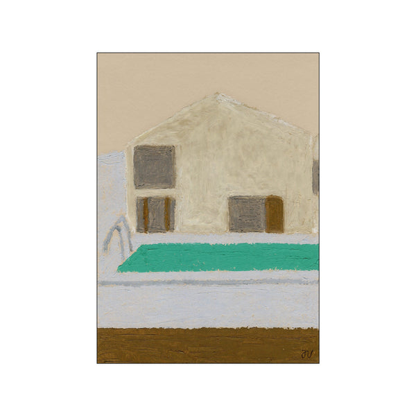 Hotel Swimming Pool Art Print