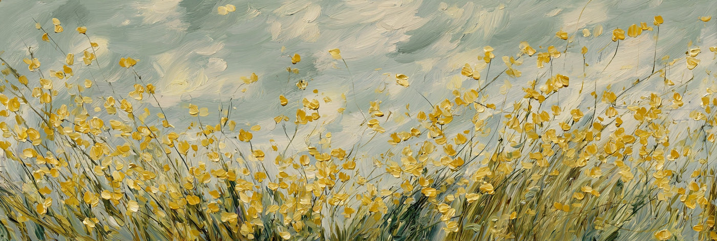 Golden Meadow Canvas Print