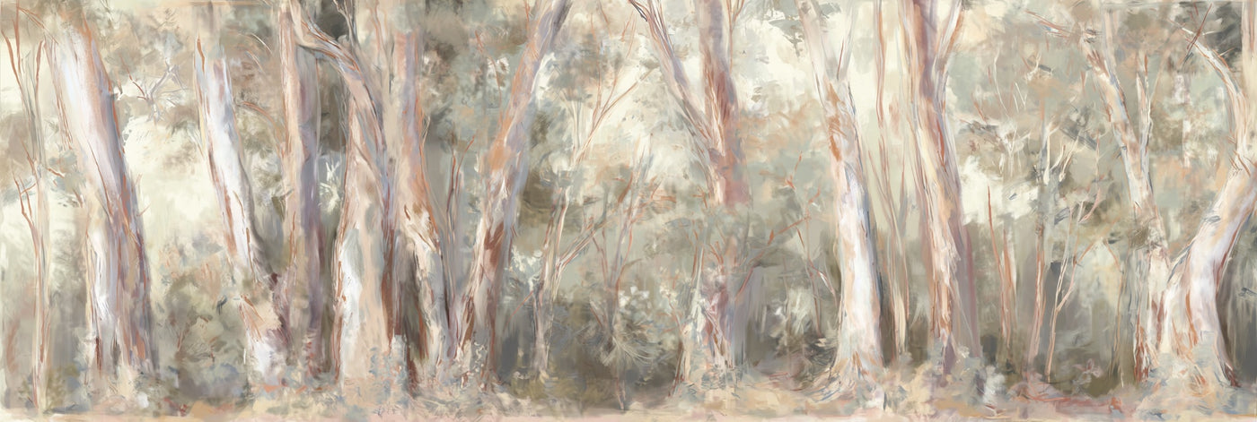 Serene Forest Grove Canvas Print