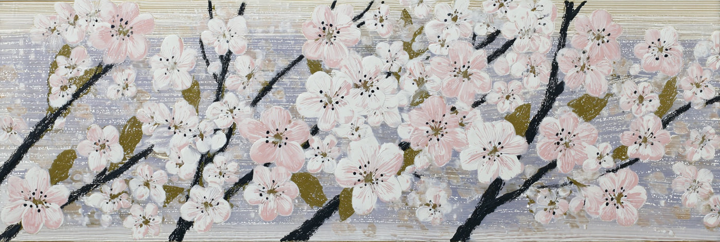 Impression sur toile Branches fleuries