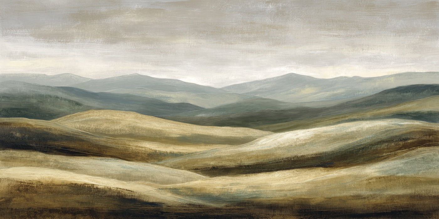 Rolling Hills Landscape Canvas Print