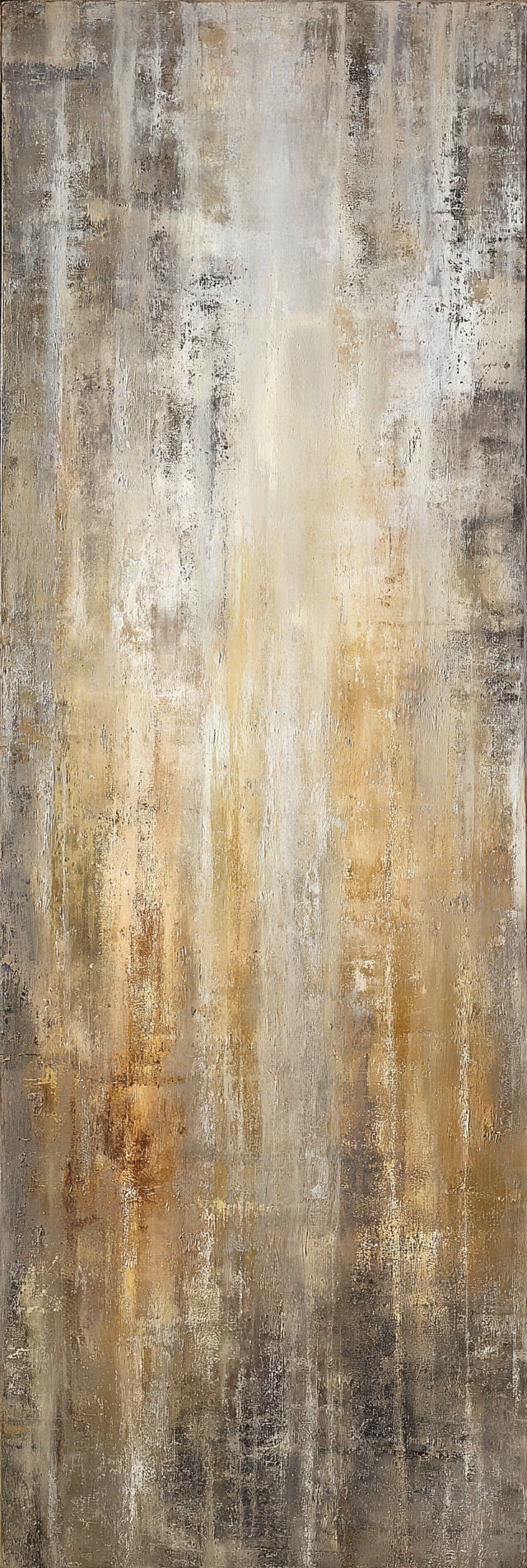 Impression sur toile à texture verticale abstraite