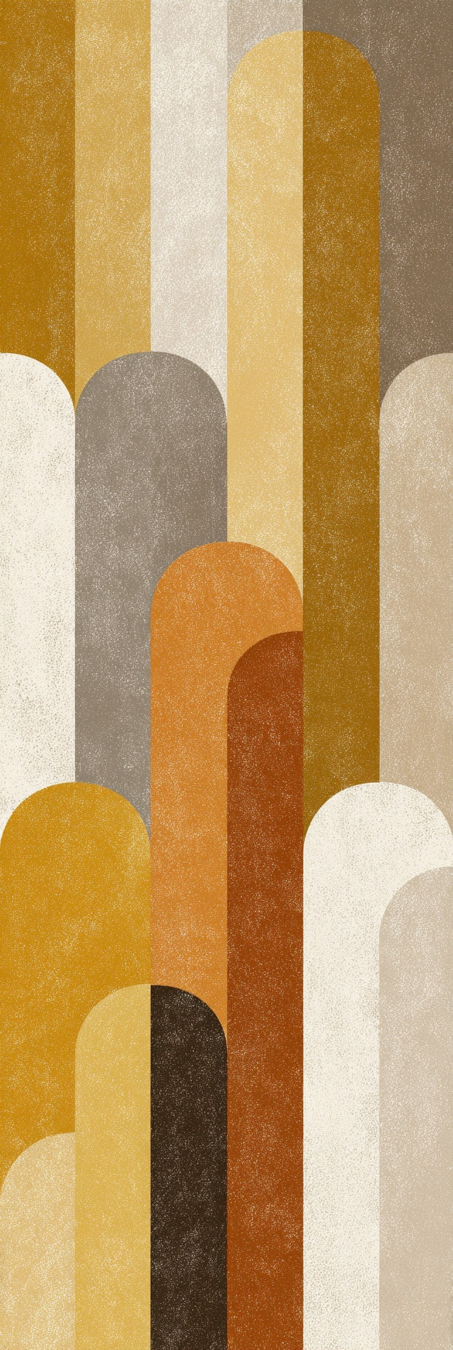 Abstract Arches Canvas Print