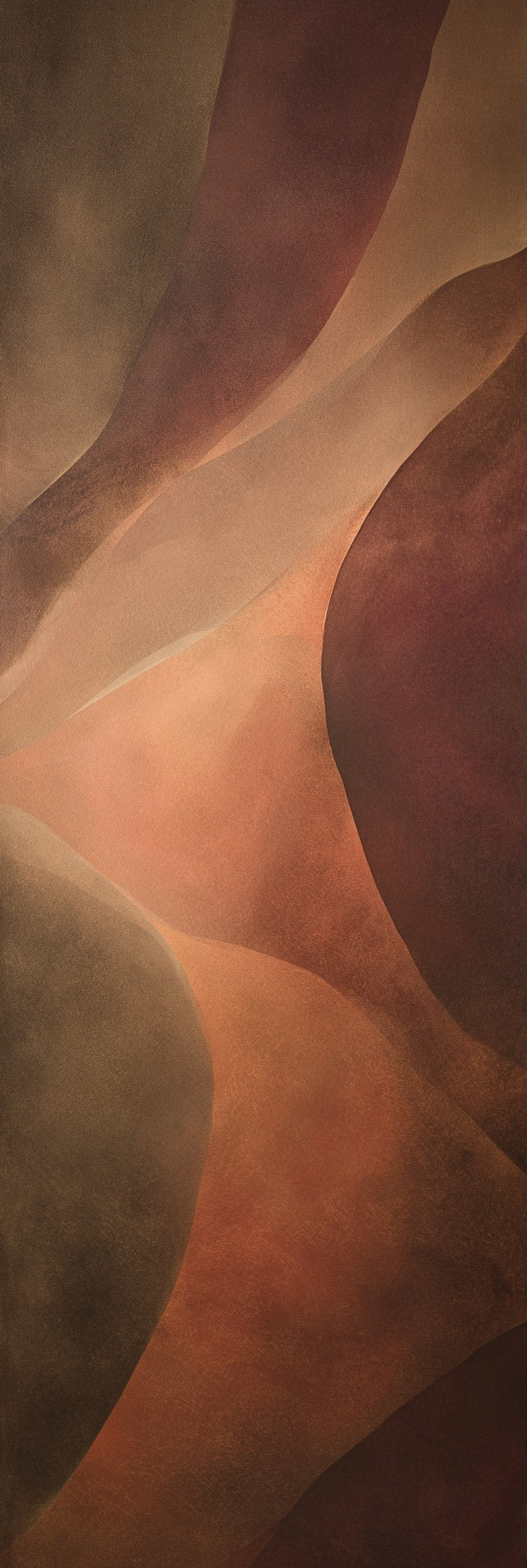 Impression sur toile abstraite Dunes