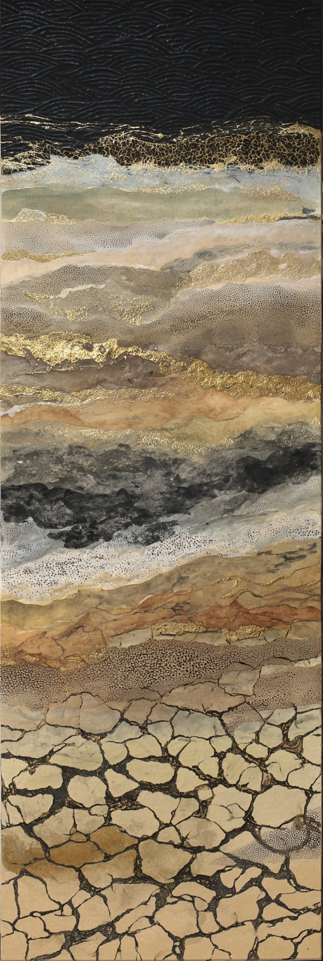 Impression sur toile de paysage abstrait
