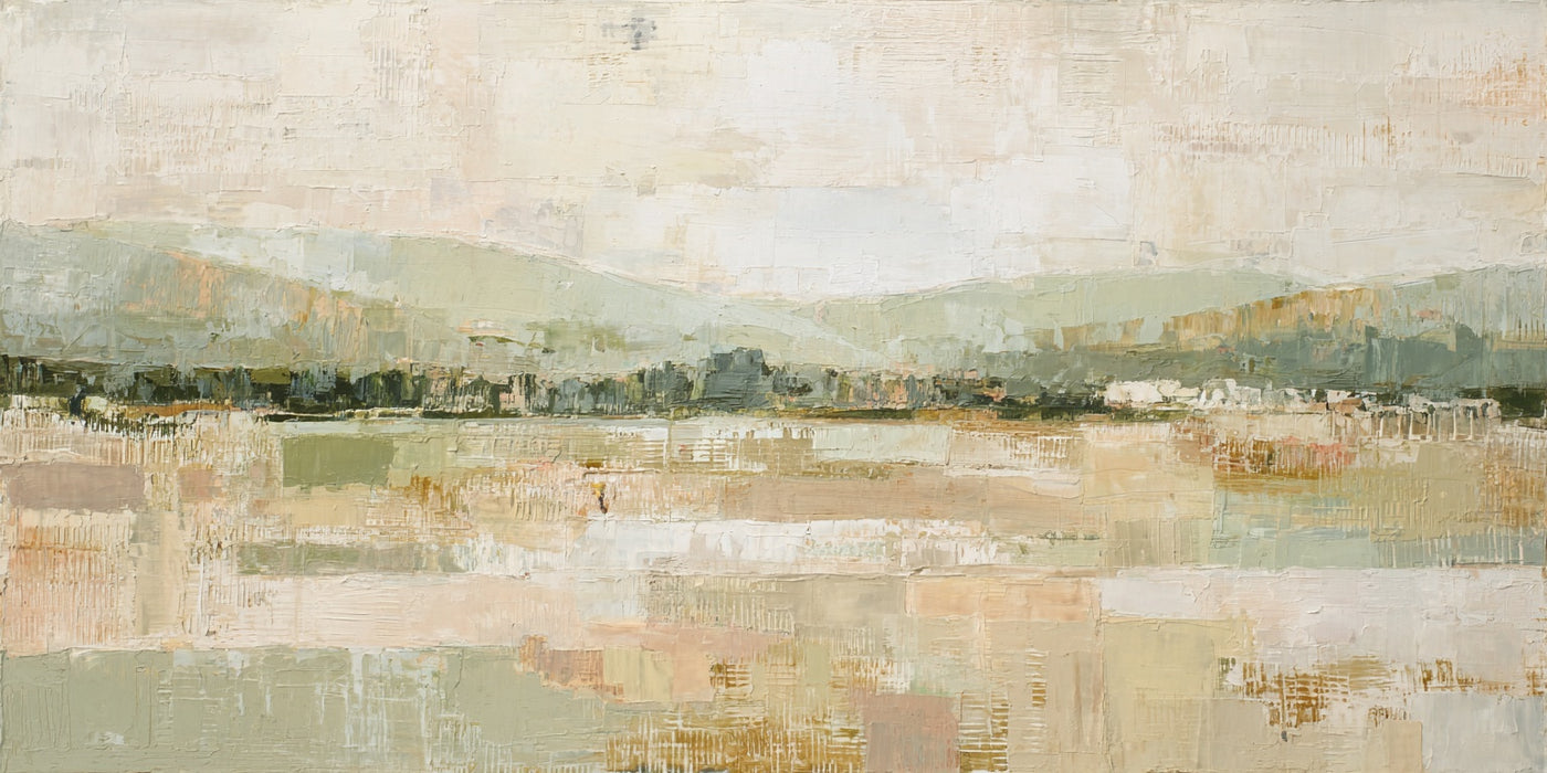 Abstract Landscape Impressionist Canvas Print