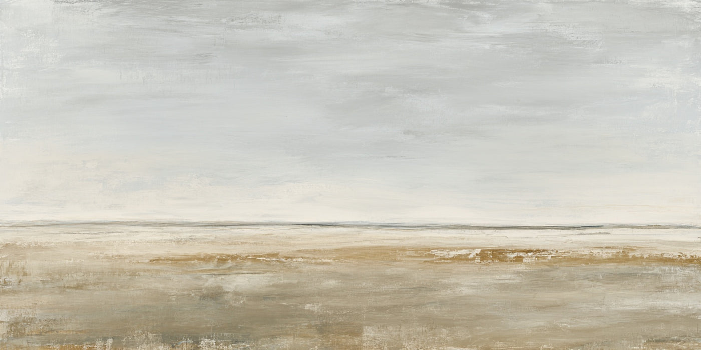 Leinwanddruck „Ruhige Landschaft am Horizont“