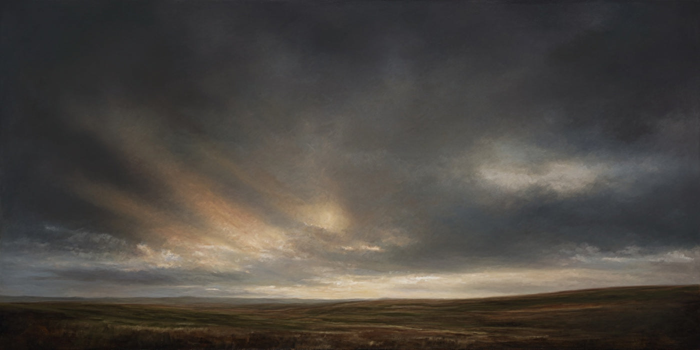 Dramatic Sky Landscape Canvas Print