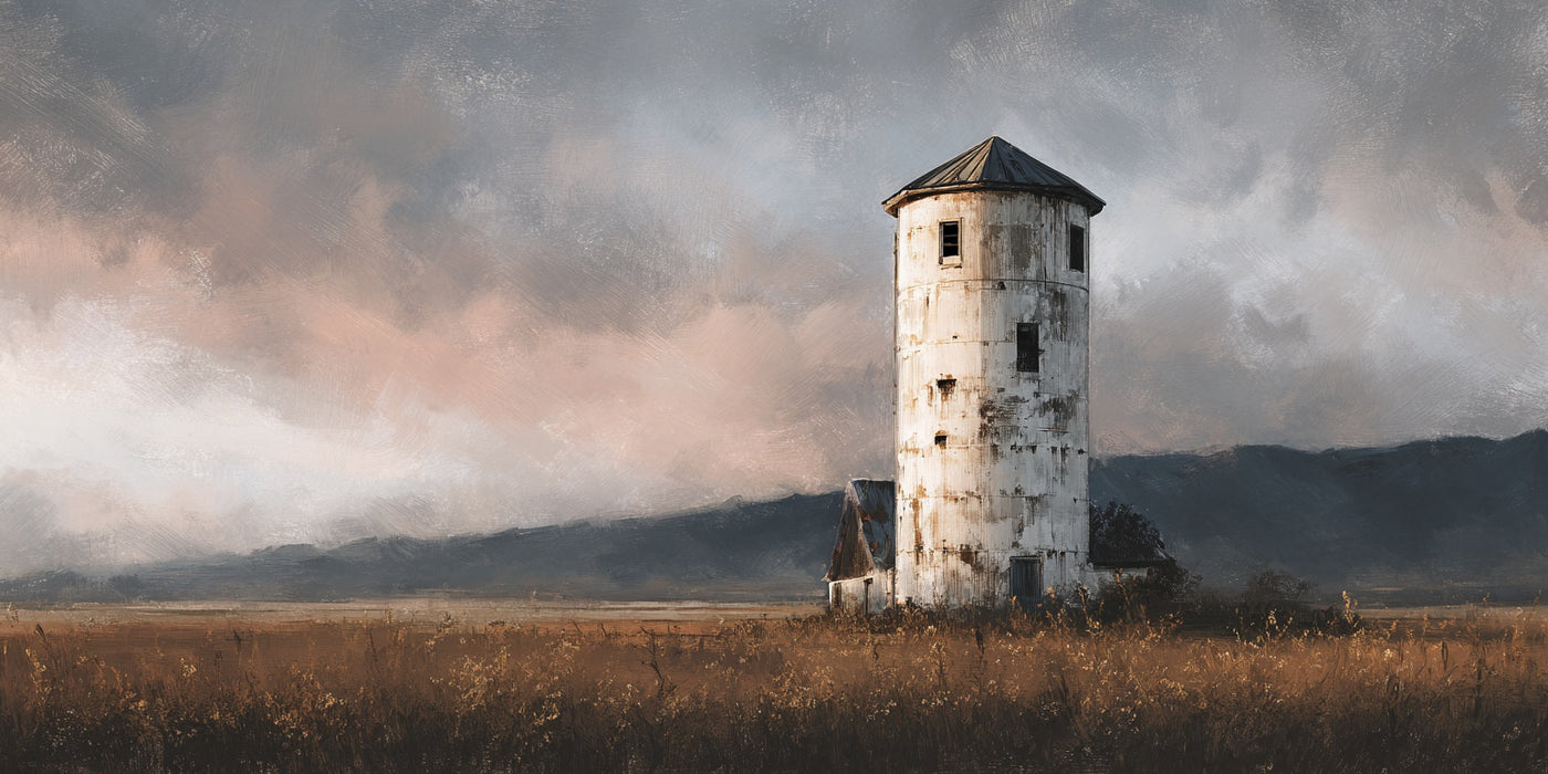 Landscape Tower Canvas Print