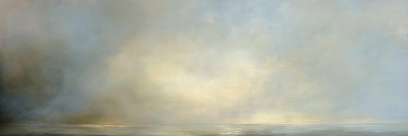 Golden Horizon Canvas Wall Art