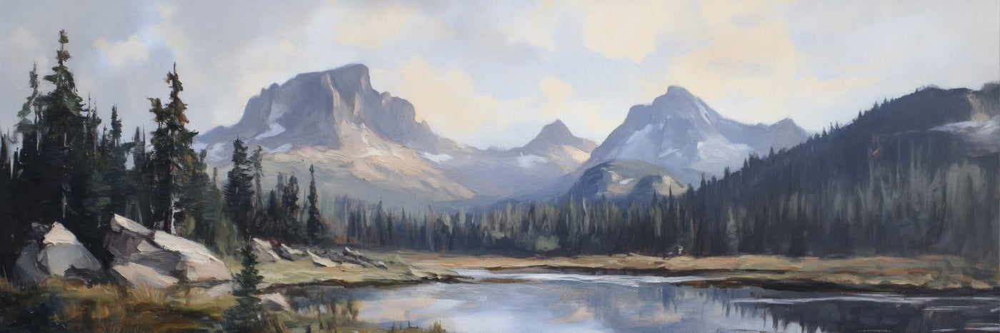 Leinwandbild zum Thema Rocky-Mountain-Nationalpark
