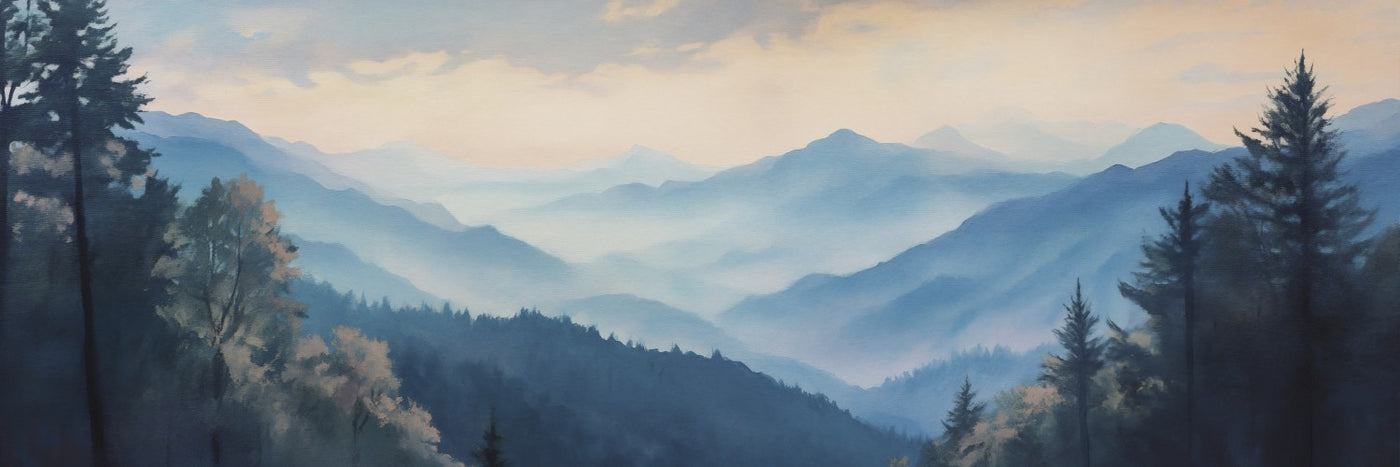 Leinwandbild des Great Smoky Mountains Nationalparks