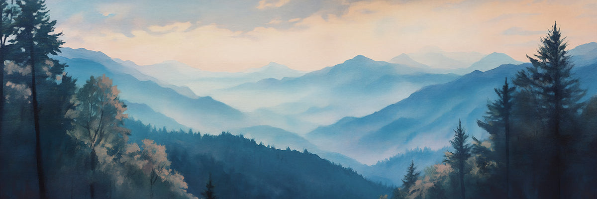 Great Smoky Mountains National Park Canvas Wall Art