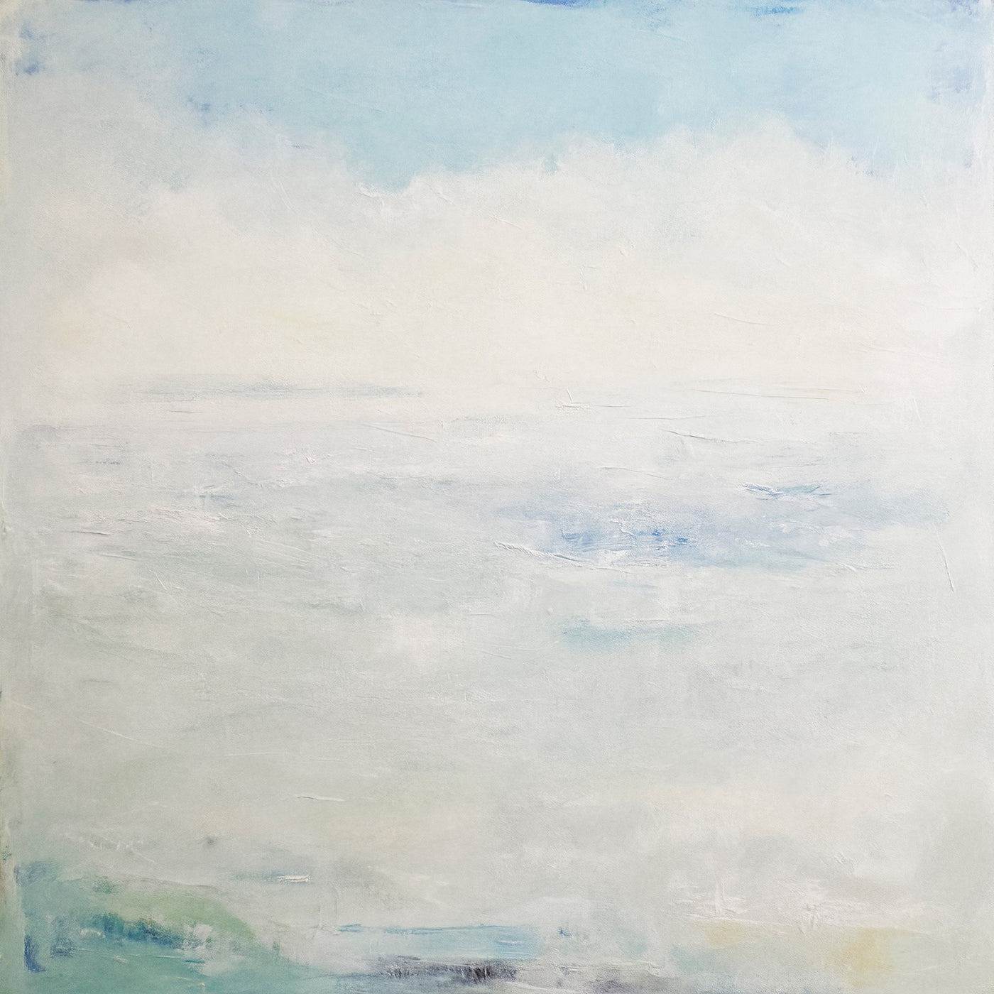Horizon Whisper Abstract Landscape Art Print