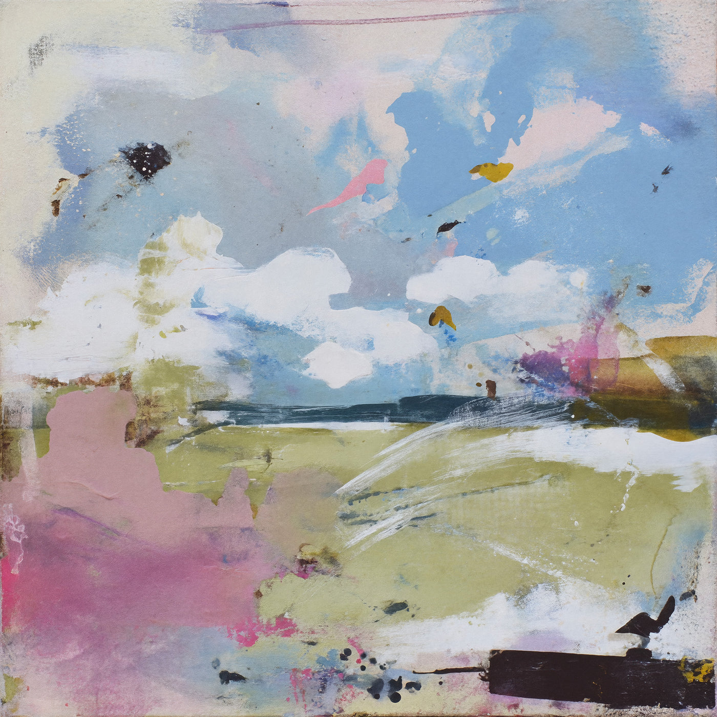 Abstrakter Kunstdruck „Der verträumte Horizont“