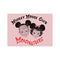 A soft pink background features a charcoal sketch of two smiling children wearing Mickey Mouse ears, with the words "Mickey Mouse Club Mouseketeers" in bold red lettering.