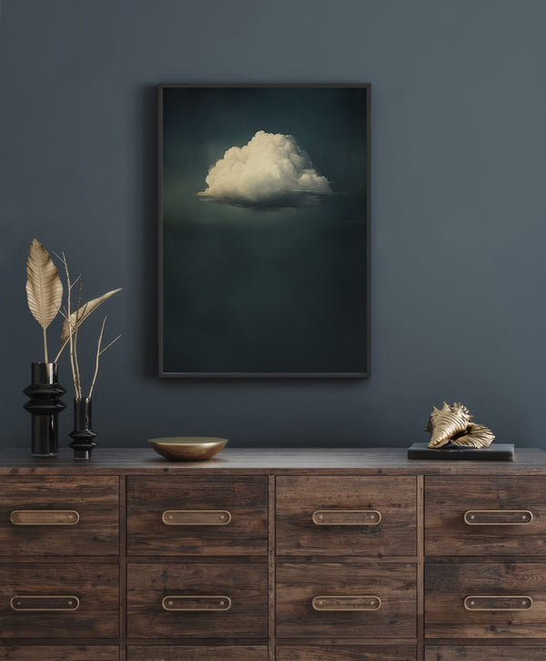 Vintage Cloud Painting Canvas Art for Living room - View 8