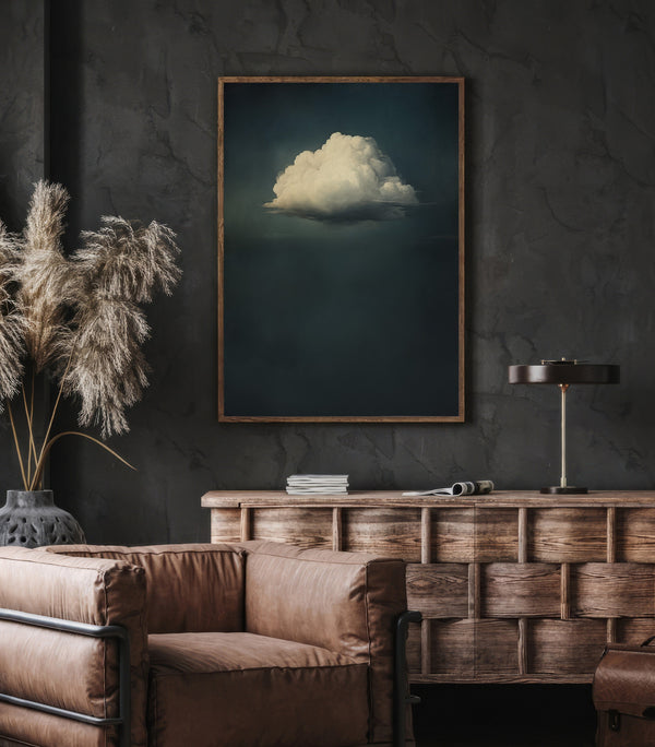 Vintage Cloud Painting Canvas Art for Living room - View 6