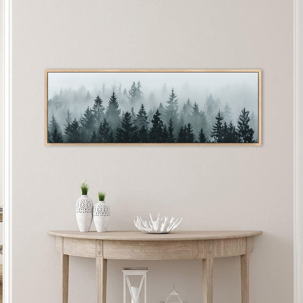 Evergreen Pine Tree Art Print Canvas Art for Living room - View 6