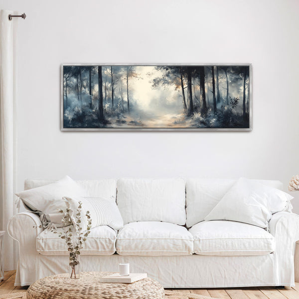 Abstract Forest Large Wall Art Canvas Art - View 6