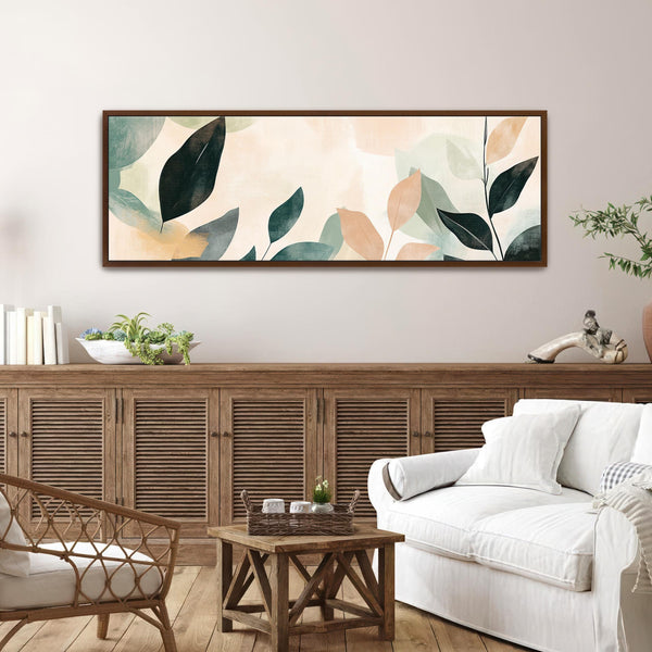 Minimalist Botanical Art Print Canvas Art - View 6