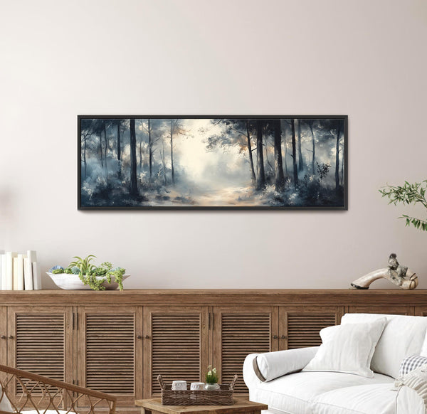 Abstract Forest Large Wall Art Canvas Art - View 5