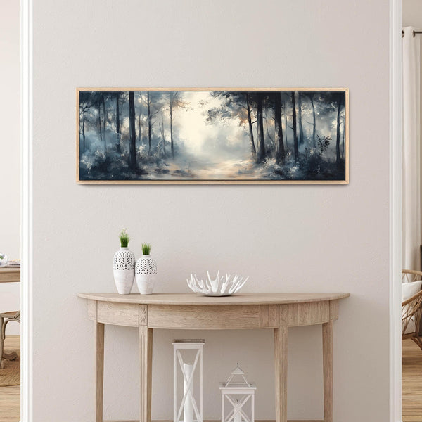 Abstract Forest Large Wall Art Canvas Art - View 3