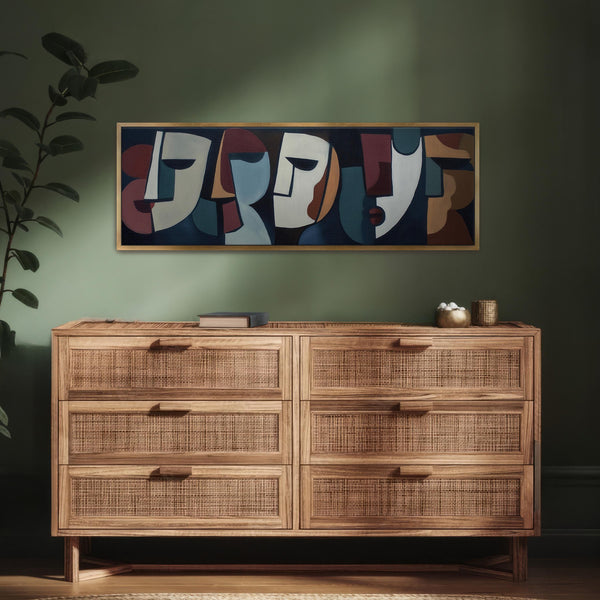 Abstract Wall Art Print Canvas Art - View 8